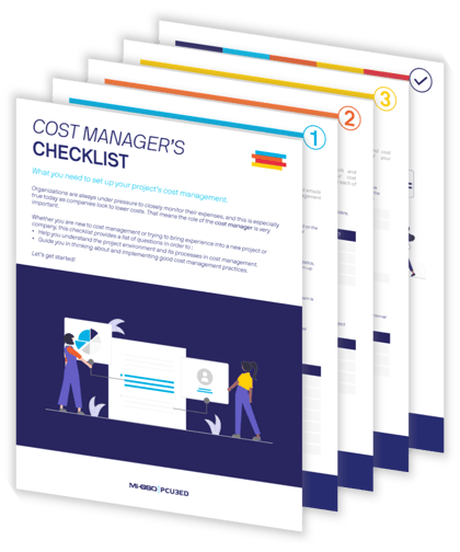 Cost Manager's Checklist